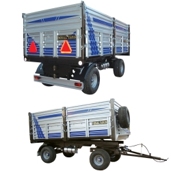 12 Ton Çift Dingil Tarım Römorku