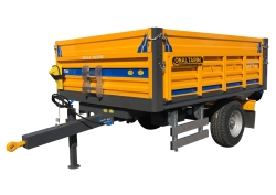 4 Ton Tek Dingil Tarım Römorku