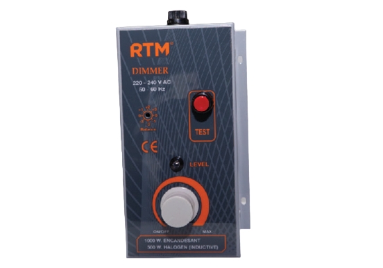 5000W Dimmer 25A Tek Faz Pano Tipi