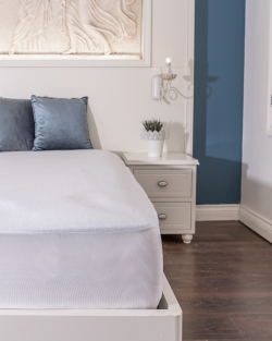 Alez Lastikli – Tek Kişilik Polyester 100x200x40 cm -Sefiray