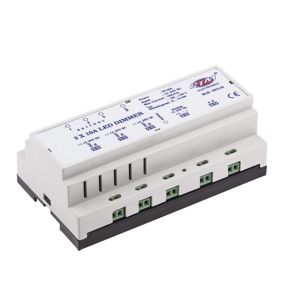12/24V RF 3*10A Slove Üç Çıkışlı Led Dimmer