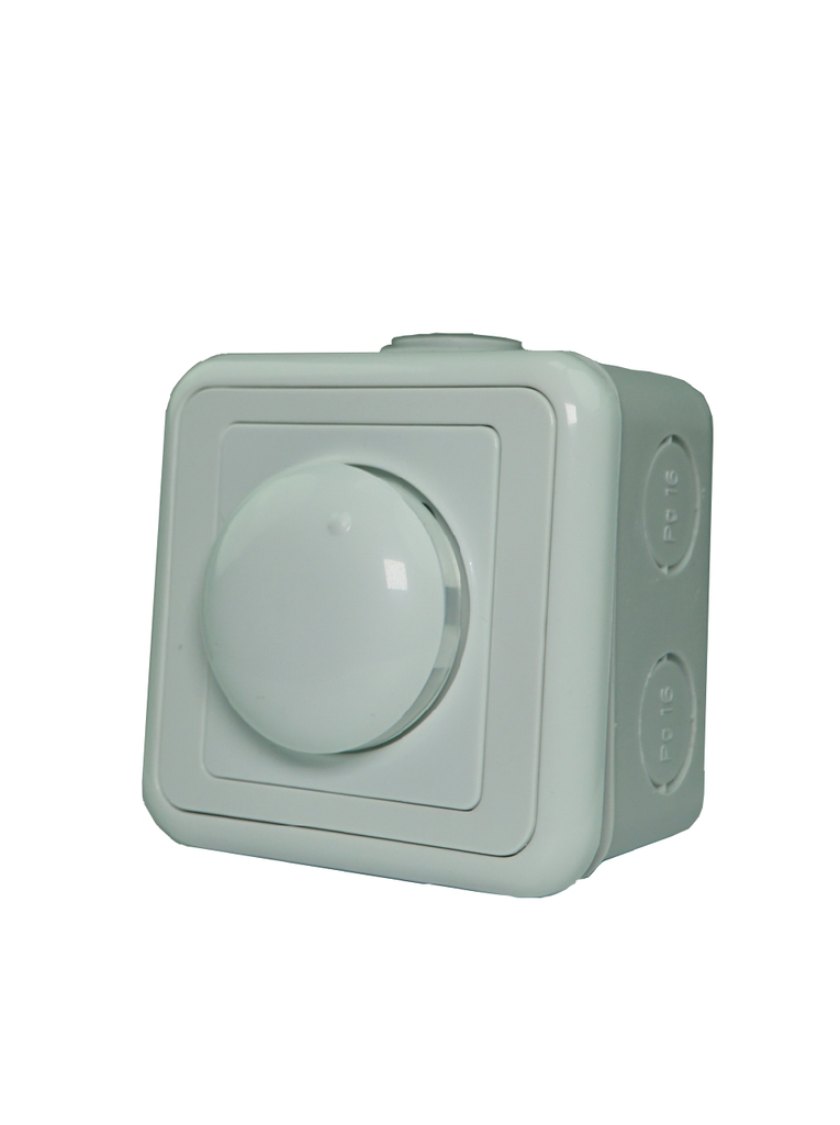 1500W Dimmer 7A [Sıva Üstü Kasalı] Işıklı Dekoratif Dimmer