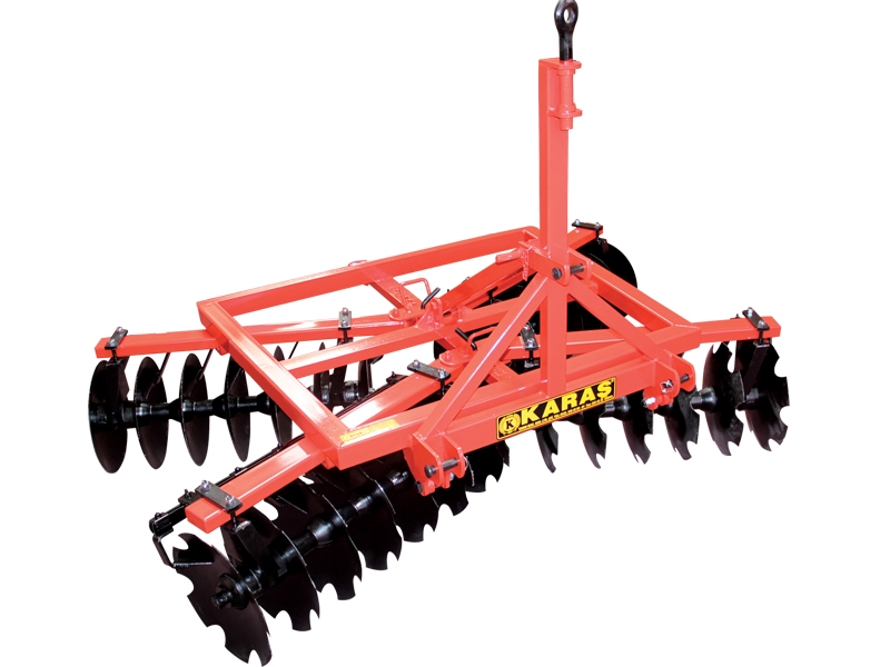 Diskli Tırmık-Diskaro 51 Disk- 24 Sıralı X Tipi Tandem -  245 Cm -Oklu