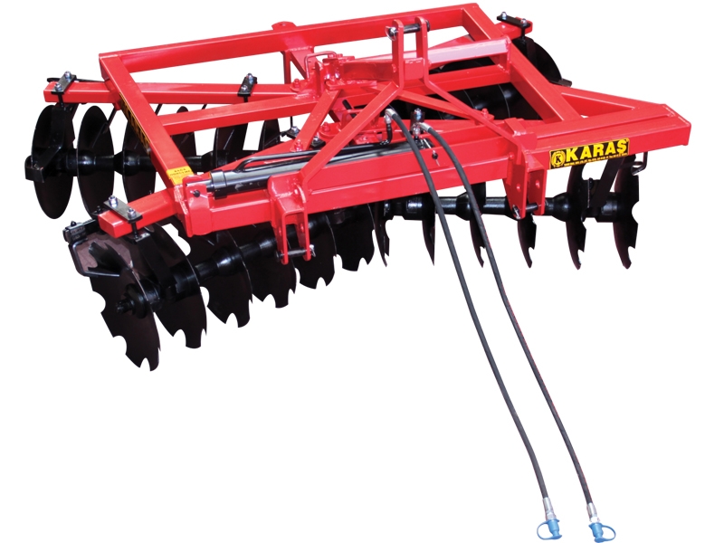 Diskli Tırmık-Diskaro 51 Disk- 28 Sıralı X Tip Tandem - 285 Cm -Pistonlu