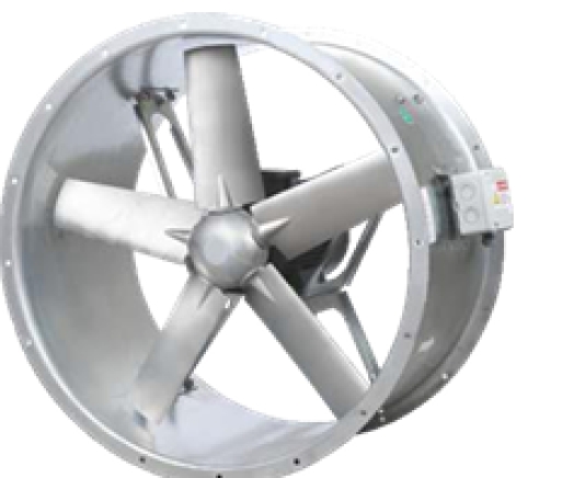 Aksiyal Duman Egzoz Fanı - 0,55W -GDEF