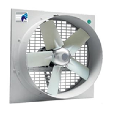 Aksiyal Kare Kasalı Plastik Pervaneli Fan -0,37W -GBSK