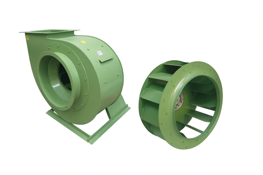 Alçak Basınçlı Sac Salyangozu -Abs Serisi- 400 V 0,55 KW 1450 Devir 65 Ses Seviyesi 3000 Hava Debisi 400 Basınç 250 Emiş 200-260 Atış