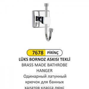 Bornoz Askısı- Lüks Piri̇nç Tekli̇