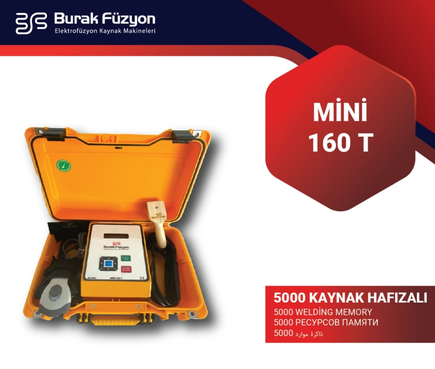 Çantalı Elektrofüzyon Kaynak Makinesi