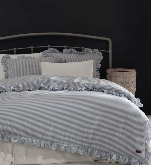 Çift Kişilik Nevresim Takımı - %100 Pamuk Milagros Ren Storm