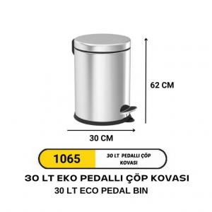 Çöp Kovası- 30 Li̇tre Pedallı Eko