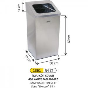 Çöp Kovası- İmaj  54 Li̇tre