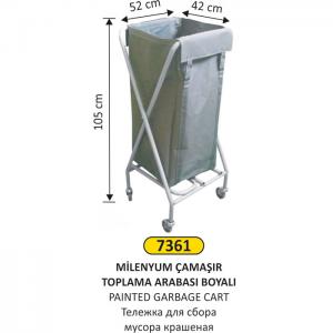 Çöp Toplama Arabası Boyalı