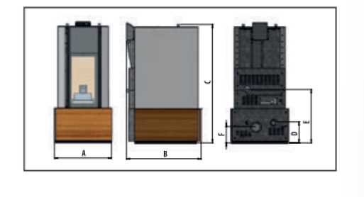 Dekoratif Sulu Sistem Pellet Sobası (Otomatik Pota Temizlemeli) Thyateıra Lıte-25