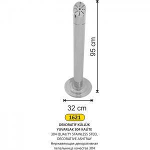 Dekorati̇f Küllük- 304 Kali̇te Paslanmaz