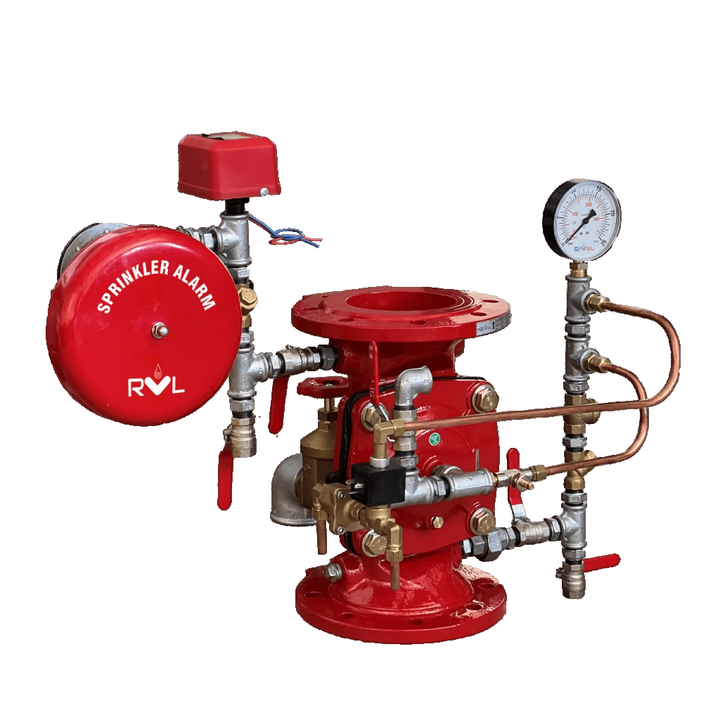 Deluge (Baskın) Vana (Trim Set Dahil) DN150 -Çap 6”