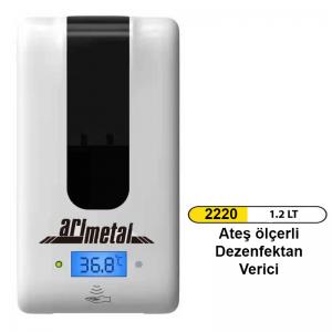 Dezenfektan Aparatı- Fotoselli̇ Ateş Ölçerli̇ 1,2 Lt Plasti̇k