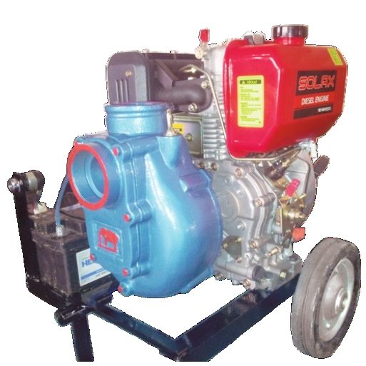 Dizel Marşlı Motopomp - Su Motoru 13 Hp. -3