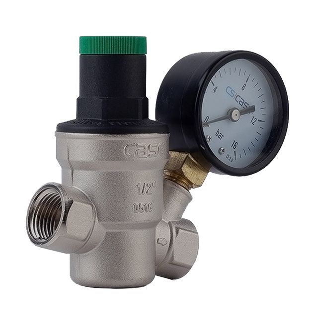 Dk Serisi 1'' Su Basınç Düşürücü Manometreli