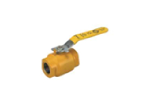 Doğalgaz Dişli Küresel Vana Karbon Çelik 2 Parçalı PN40 Class 800 DN15