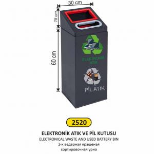 Elektroni̇k Atık Kovası- Boyalı