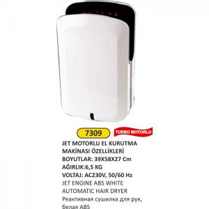 El Kurutma Maki̇nesi̇- Jet Motorlu Abs Beyaz