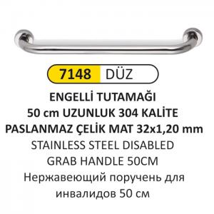 Engelli̇ Tutamağı- 50 Cm Paslanmaz