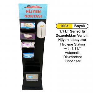 Hi̇jyen İstasyonu- Fotoselli̇ Dezenfektanlıklı Geni̇ş