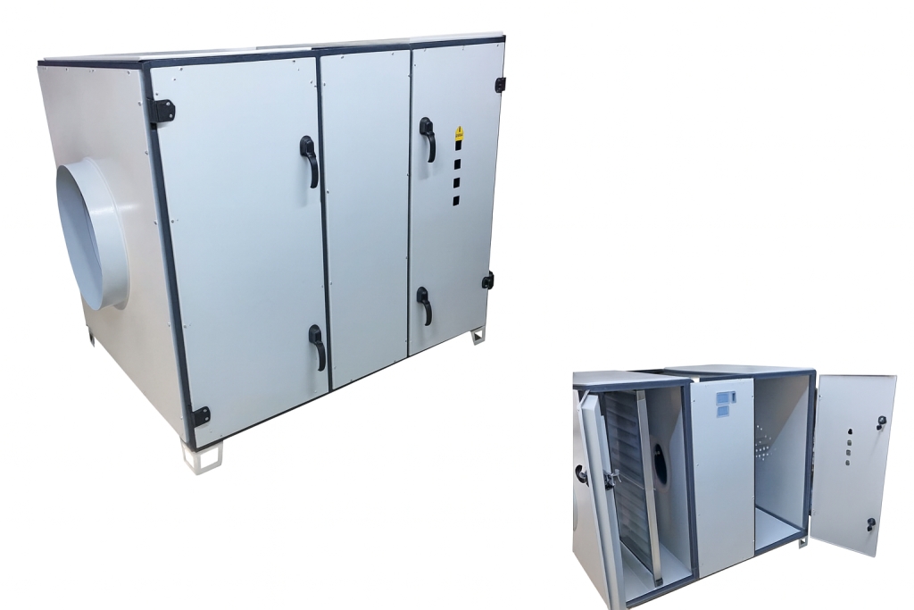 Hücreli Mutfak Davlunbaz Fanı -Md Serisi- 400 V 0,55 KW 1450 Devir 3000 Hava Debisi 400 Basınç