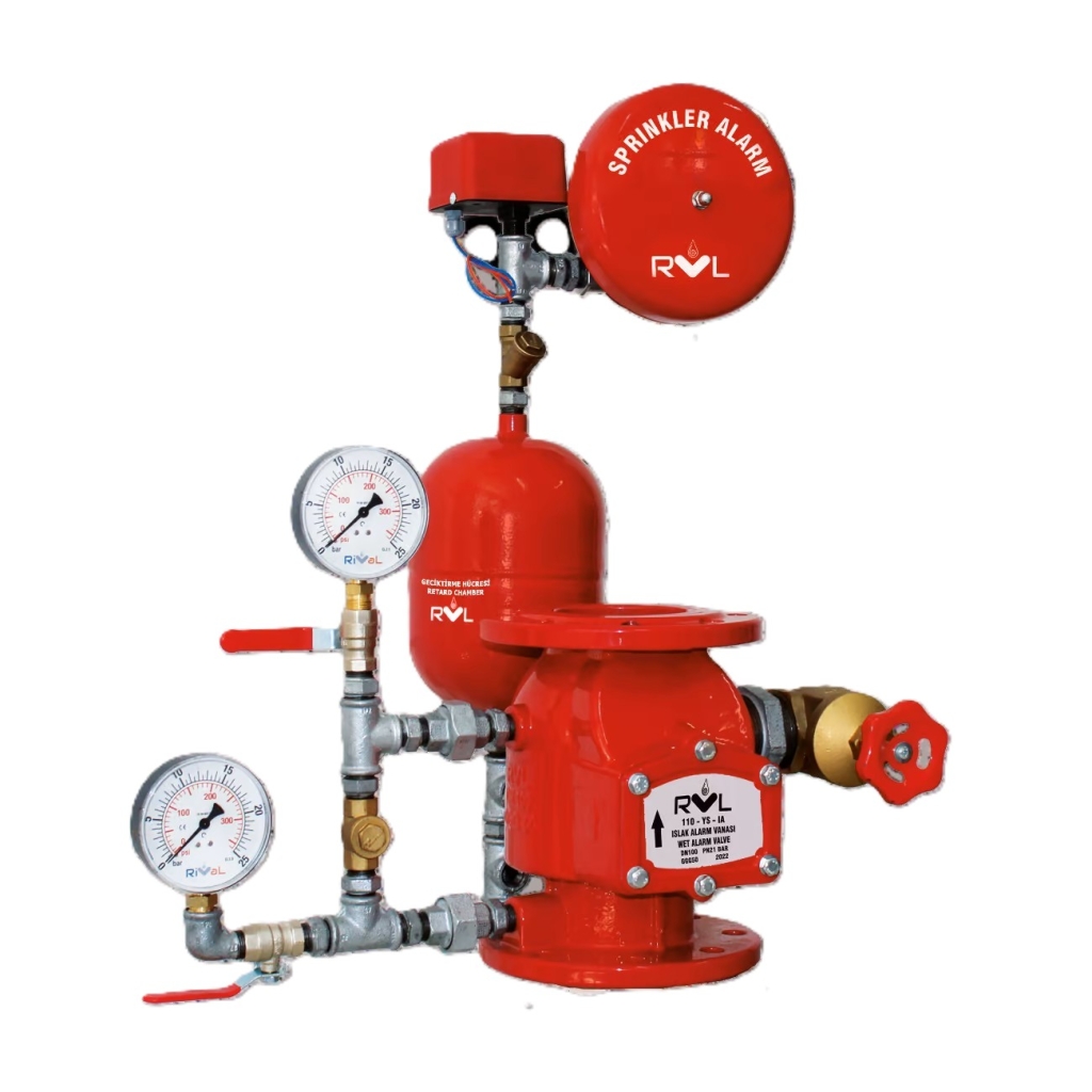 Islak Alarm Vanası DN150 -Çap 6”