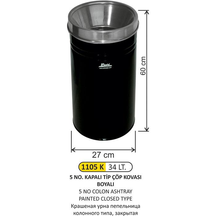 Kolon Küllük- 5 No  Boyalı Kapalı Ti̇p