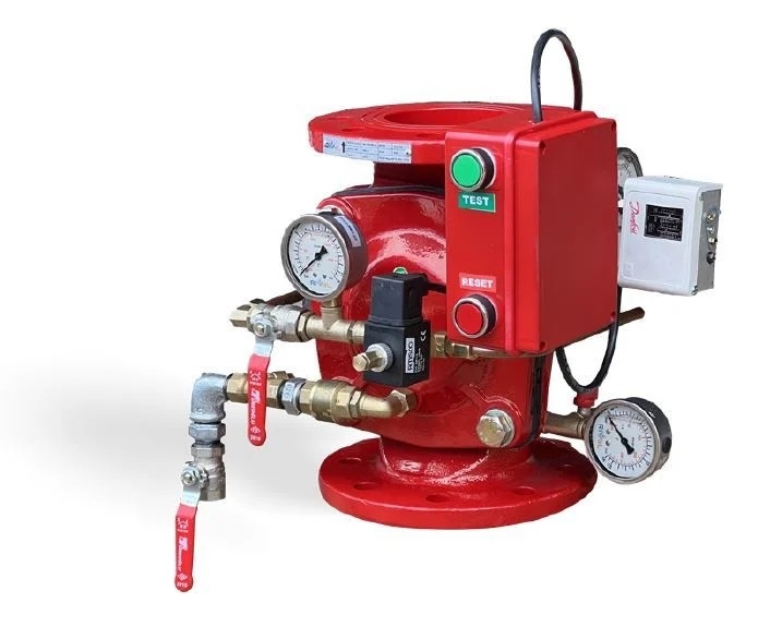 Kuru Alarm Vanası DN125 -Çap 5”