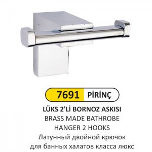 Lüks Çi̇tfli̇ Bornoz Askısı- Piri̇nç