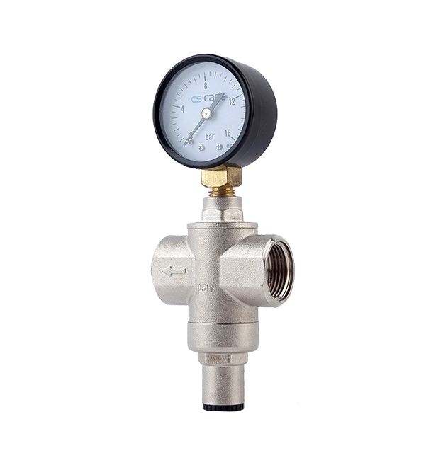 Pm Serisi ½'' Su Basınç Düşürücü Manometreli