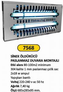 Si̇nek Öldürücü Paslanmaz Çeli̇k Duvara Montajlı