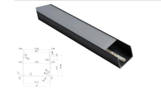 Sıva Üstü LED Linear Armatür 