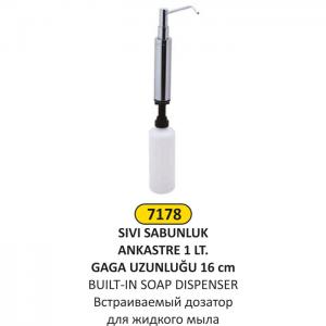 Sıvı Sabunluk- Ankastre