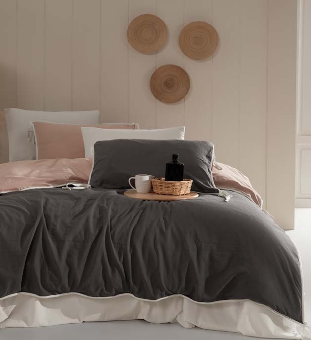 Tek Kişilik Nevresim Takımı - %100 Pamuk Demeter Solid