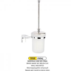 Wc Fırça- Lüks Piri̇nç Montajlı