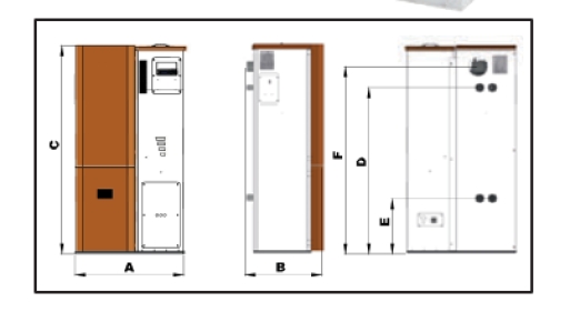 Yarı Otomatik Pellet Kazanı Slımpel Easy-70