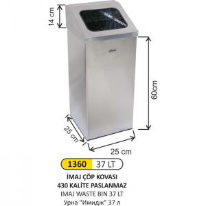 Çöp Kovası- İmaj  37 Li̇tre