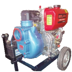 Dizel Marşlı Motopomp - Su Motoru 13 Hp. -3