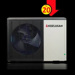 INVERTER ISI POMPASI R32 EVI DC - Monofaze - PANASONİK Kompresör - Isıtma Kapasitesi 15,8 kw - Soğutma Kapasitesi 14,4 kw