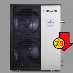 INVERTER ISI POMPASI R32 EVI DC - Monofaze - PANASONİK Kompresör - Isıtma Kapasitesi 21,8 kw - Soğutma Kapasitesi 19,9 kw