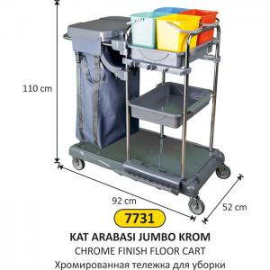 Kat Arabası Krom Jumbo