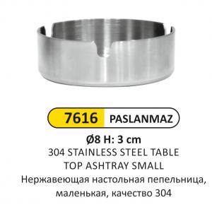 Masa Üstü Küllük- 430 Paslanmaz Küçük