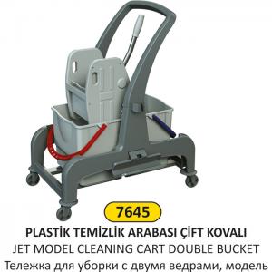 Temi̇zli̇k Arabası Çi̇ft Kovalı Jet Model